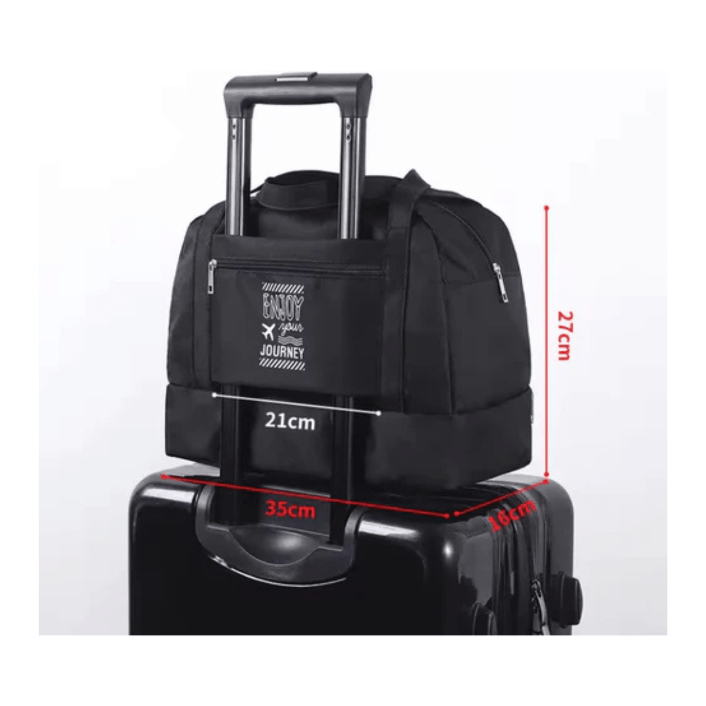CarryQuest® - Reisweekendtassen - Oxford - Reistas - Reistassen - Weekendtas - Weekendtassen - Weekenden - ZwartCarryQuestsimple
