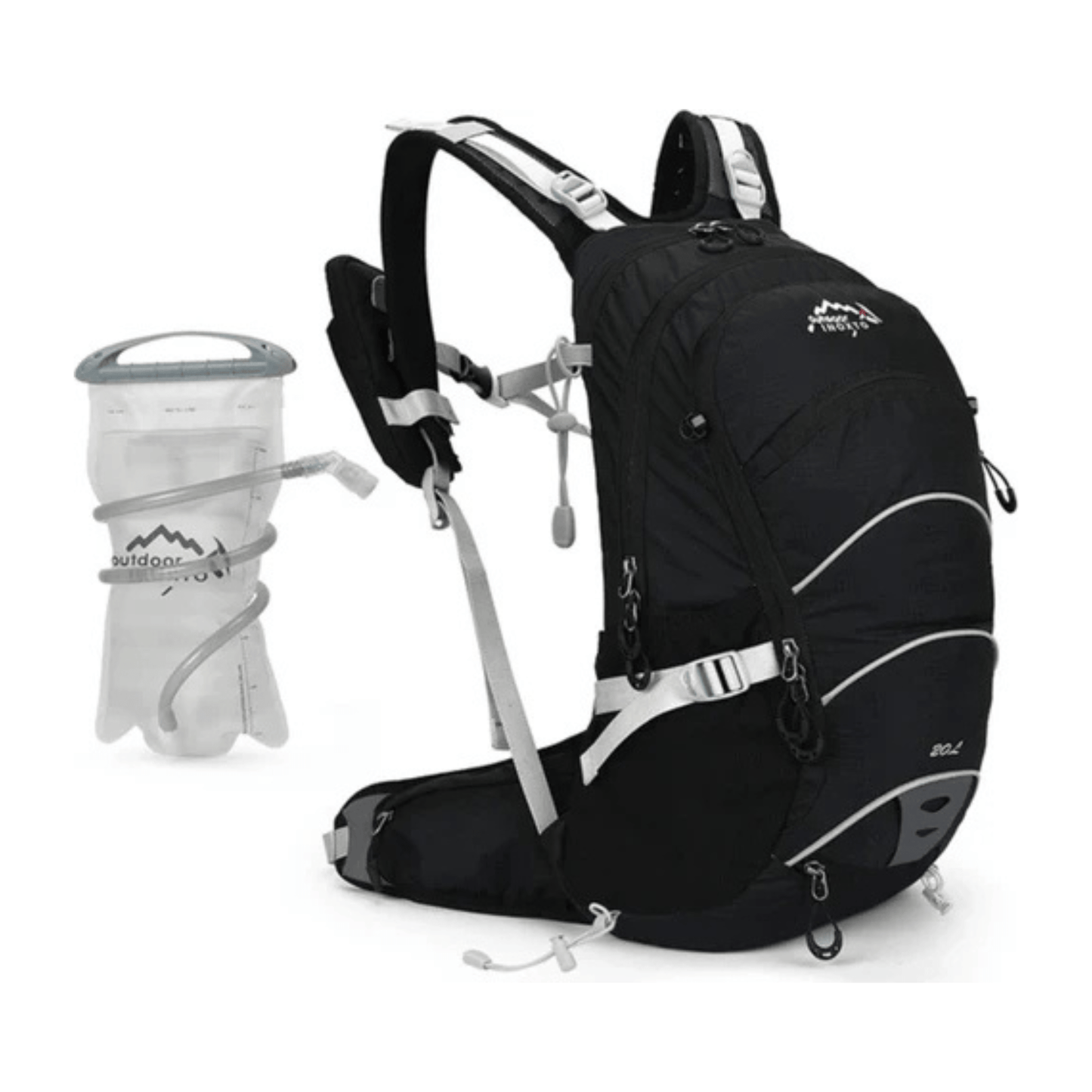 CarryQuest® - Rugzak 20L - Waterdicht - Intern - polyester materiaal - BlauwCarryQuestsimple