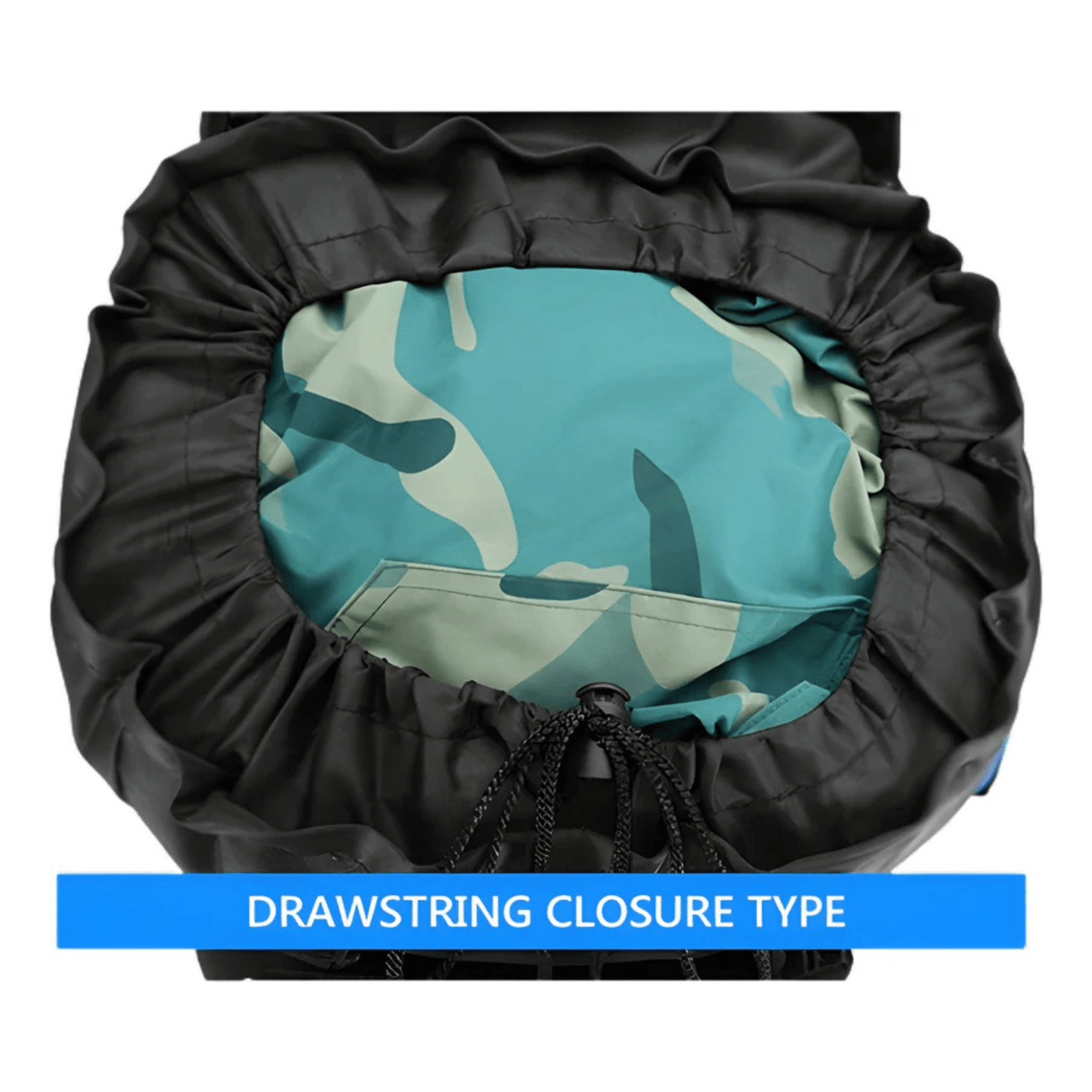 CarryQuest® - Rugzak - Voor - voor Outdoor - 90L - BlauwCarryQuestsimple