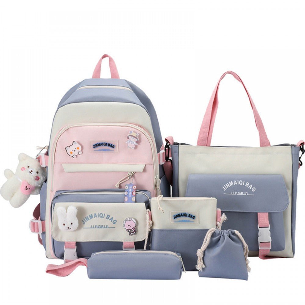 CarryQuest® Schoolrugzak voor Meisjes – 21L – Stijlvol & Praktisch – Basisschool & Middelbare SchoolCarryQuestSchool Rugzak21L