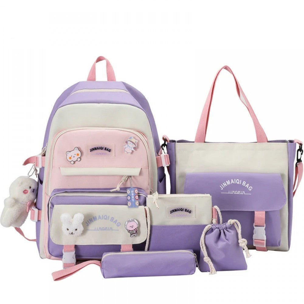 CarryQuest® Schoolrugzak voor Meisjes – 21L – Stijlvol & Praktisch – Basisschool & Middelbare SchoolCarryQuestSchool Rugzak21L