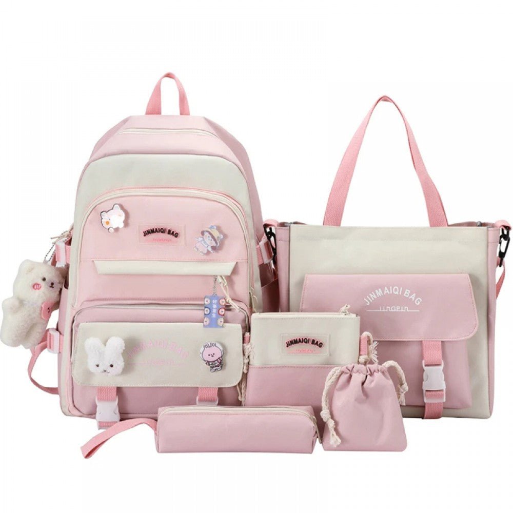CarryQuest® Schoolrugzak voor Meisjes – 21L – Stijlvol & Praktisch – Basisschool & Middelbare SchoolCarryQuestSchool Rugzak21L