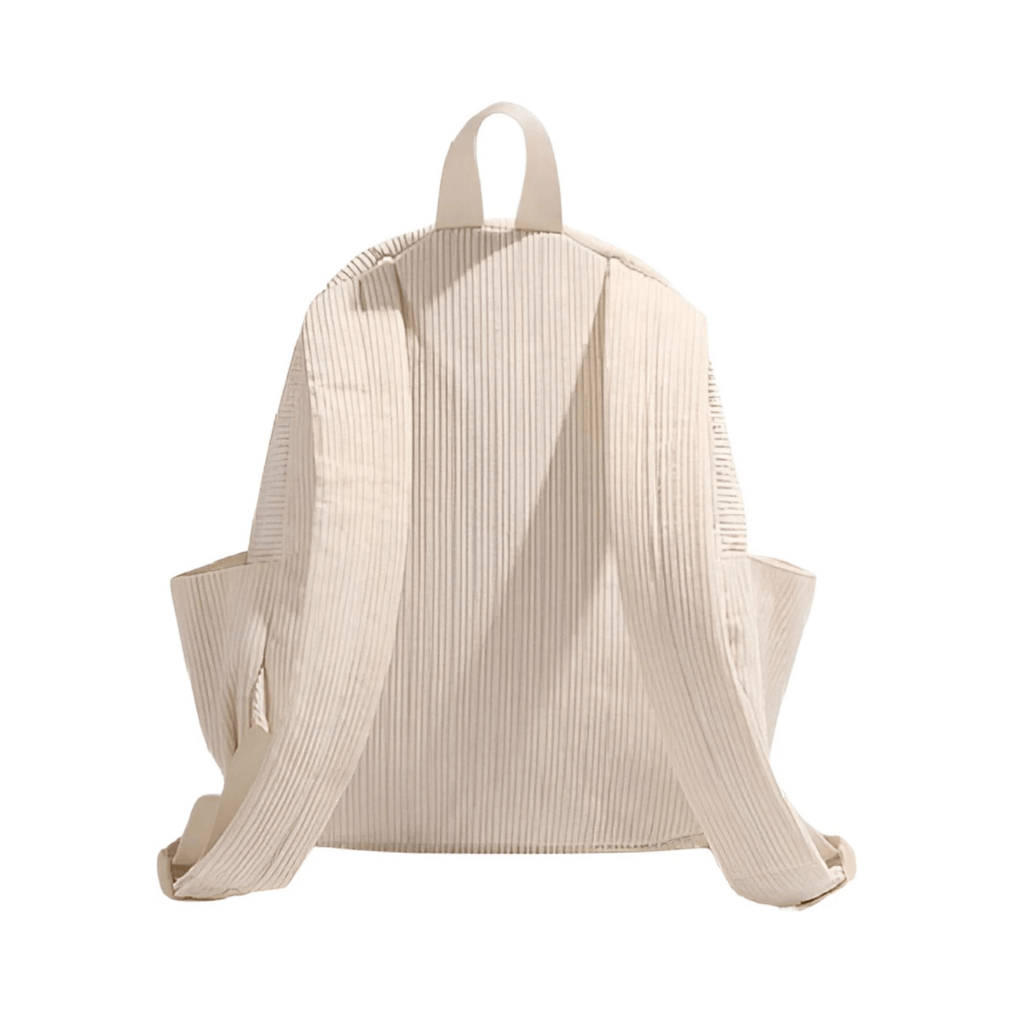 CarryQuest® - Schooltas - Corduroy Backpack - Niet waterbestendig - BeigeCarryQuestsimple