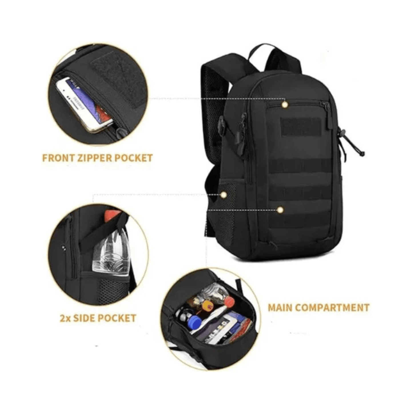 CarryQuest® - Schooltas - School Rugzak - School rugtas Waterdicht Ontwerp - GroenCarryQuestsimple