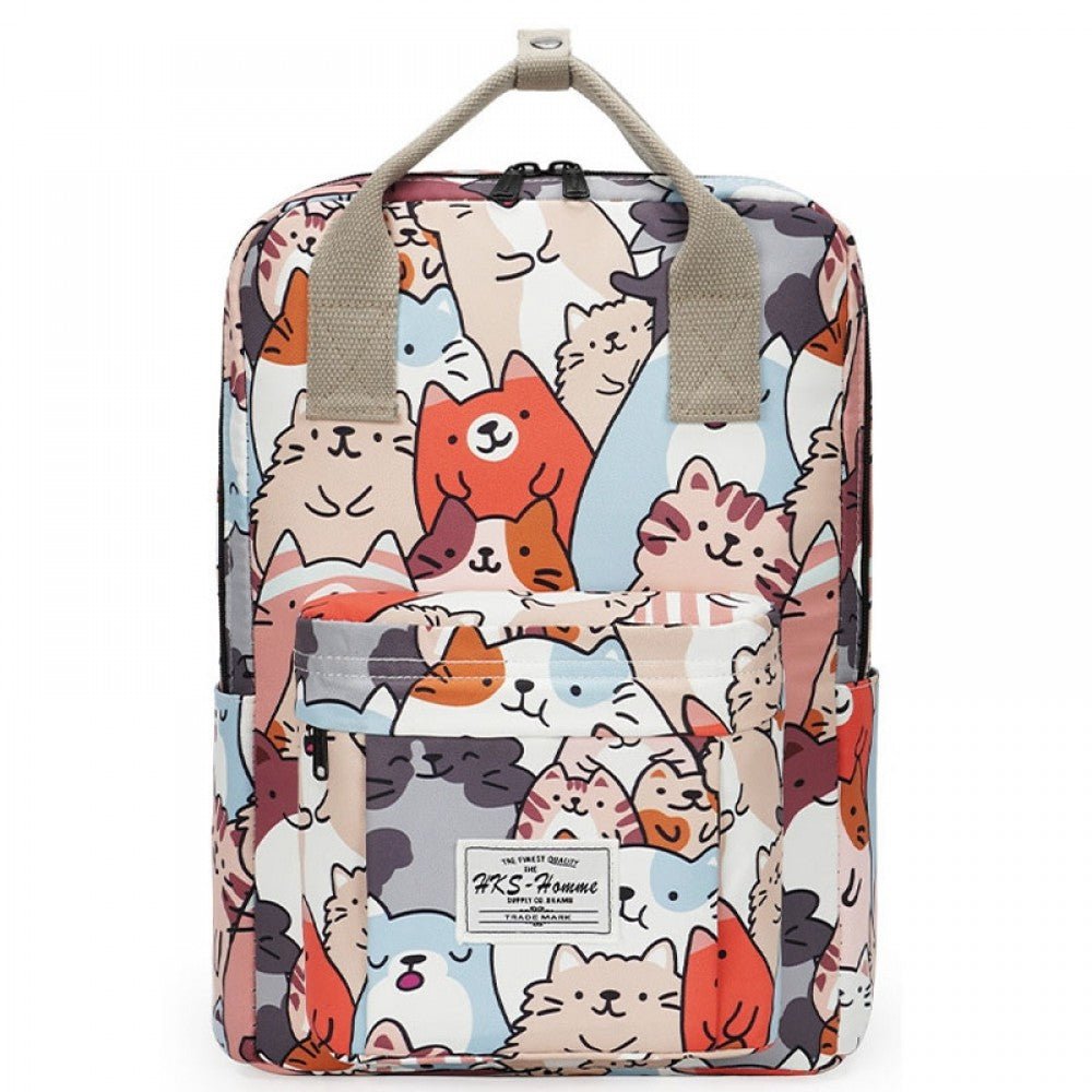 CarryQuest® Schooltas Set met Stippen - 3 Stuks - Schattig & Praktisch - Rugzak, Lunchtas & PortemonneeCarryQuestSchool RugzakLunchtas & Portemonnee