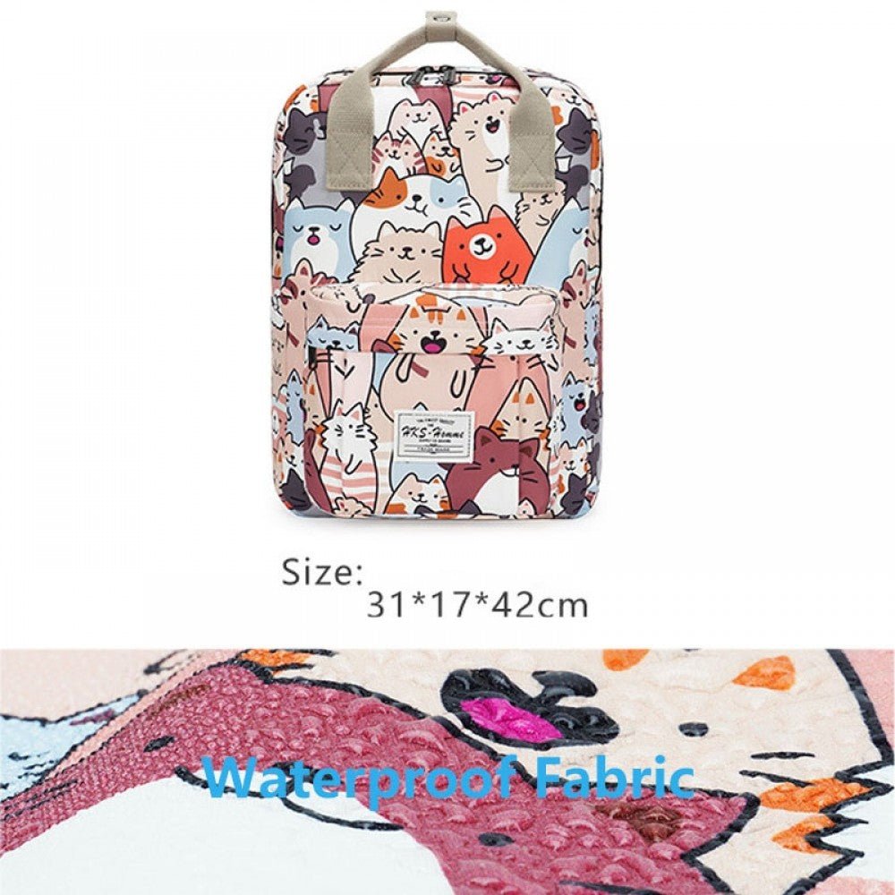 CarryQuest® Schooltas Set met Stippen - 3 Stuks - Schattig & Praktisch - Rugzak, Lunchtas & PortemonneeCarryQuestSchool RugzakLunchtas & Portemonnee