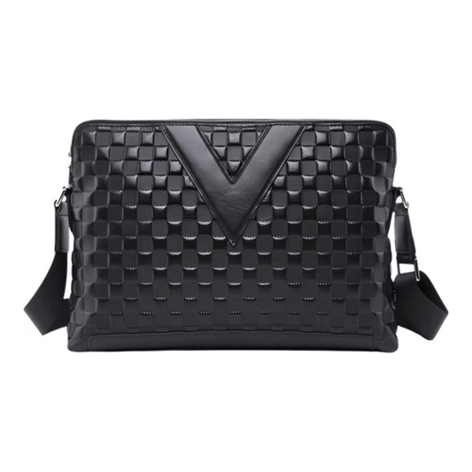 CarryQuest® - Schoudertas Crossbody Heren - Mannen - Handtas - Zwart