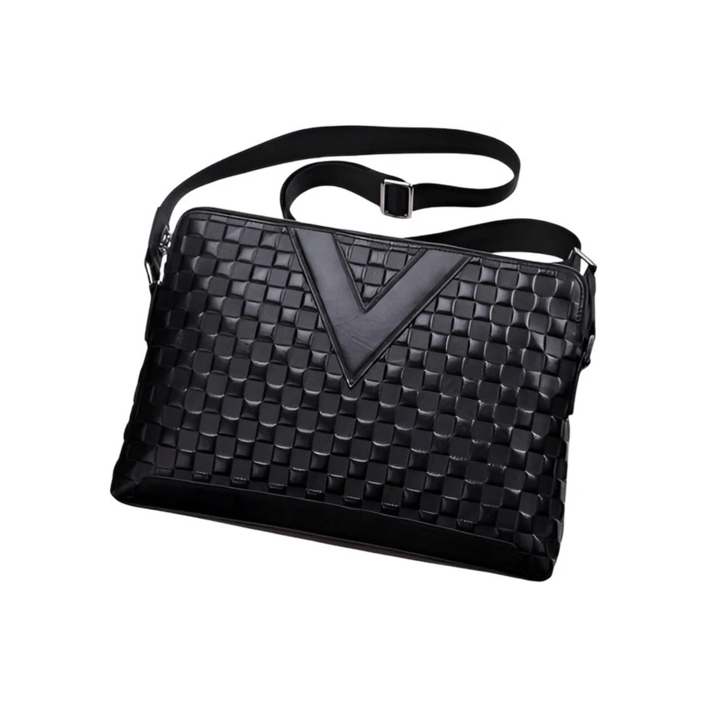 CarryQuest® - Schoudertas Crossbody Heren - Mannen - Handtas - Zwart