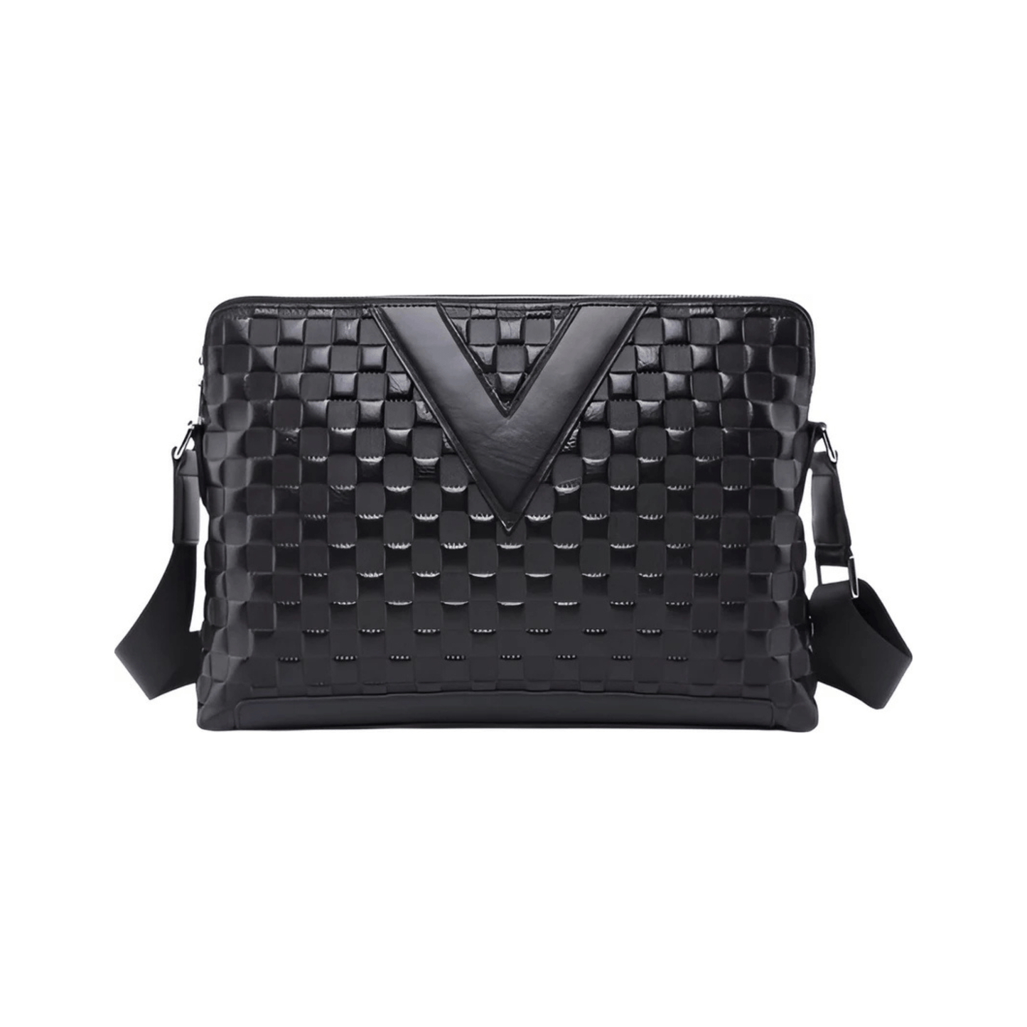 CarryQuest® - Schoudertas Crossbody Heren - Mannen - Handtas - Zwart