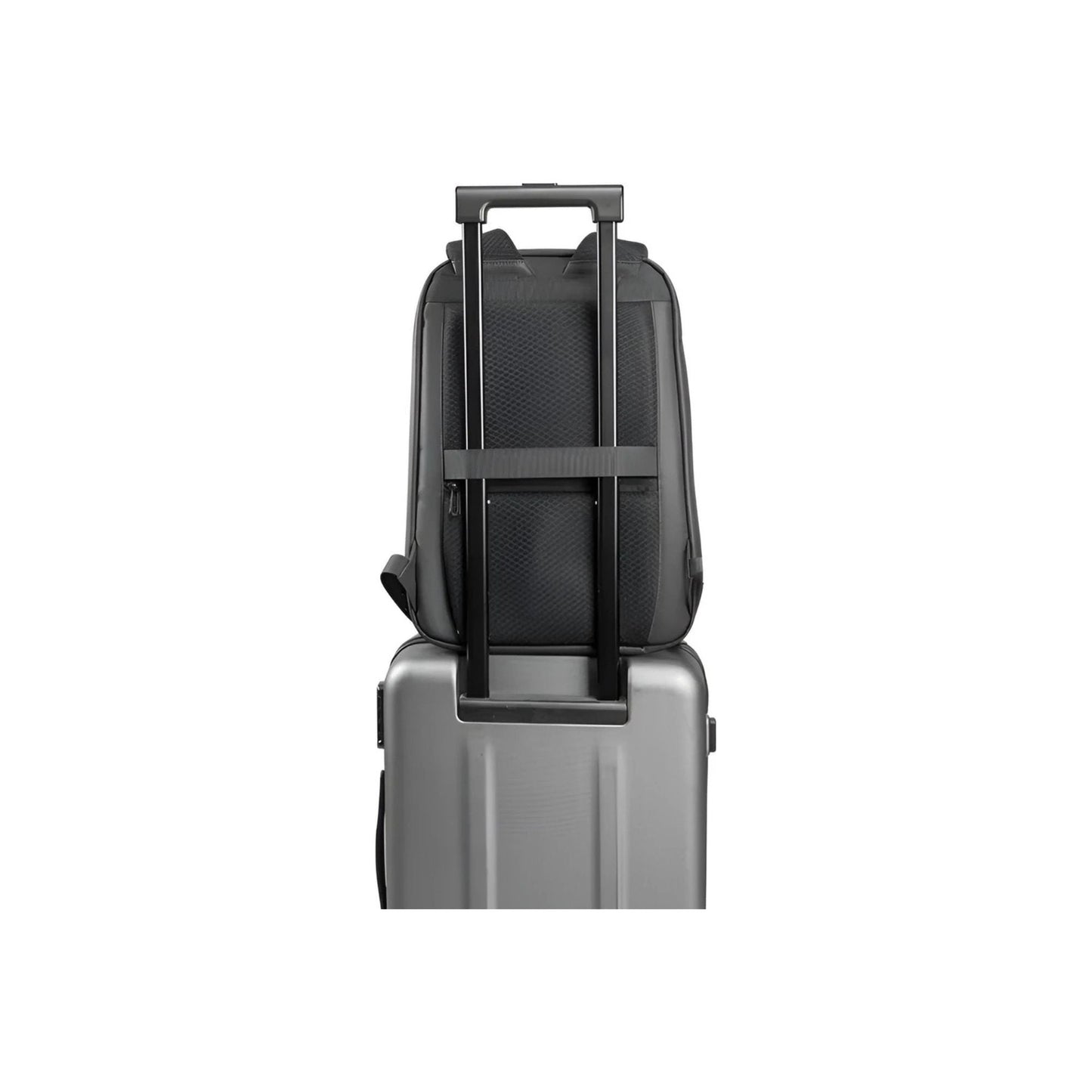 CarryQuest® Slanke laptoprugzak - USB oplaadpoort - Donkergrijs
