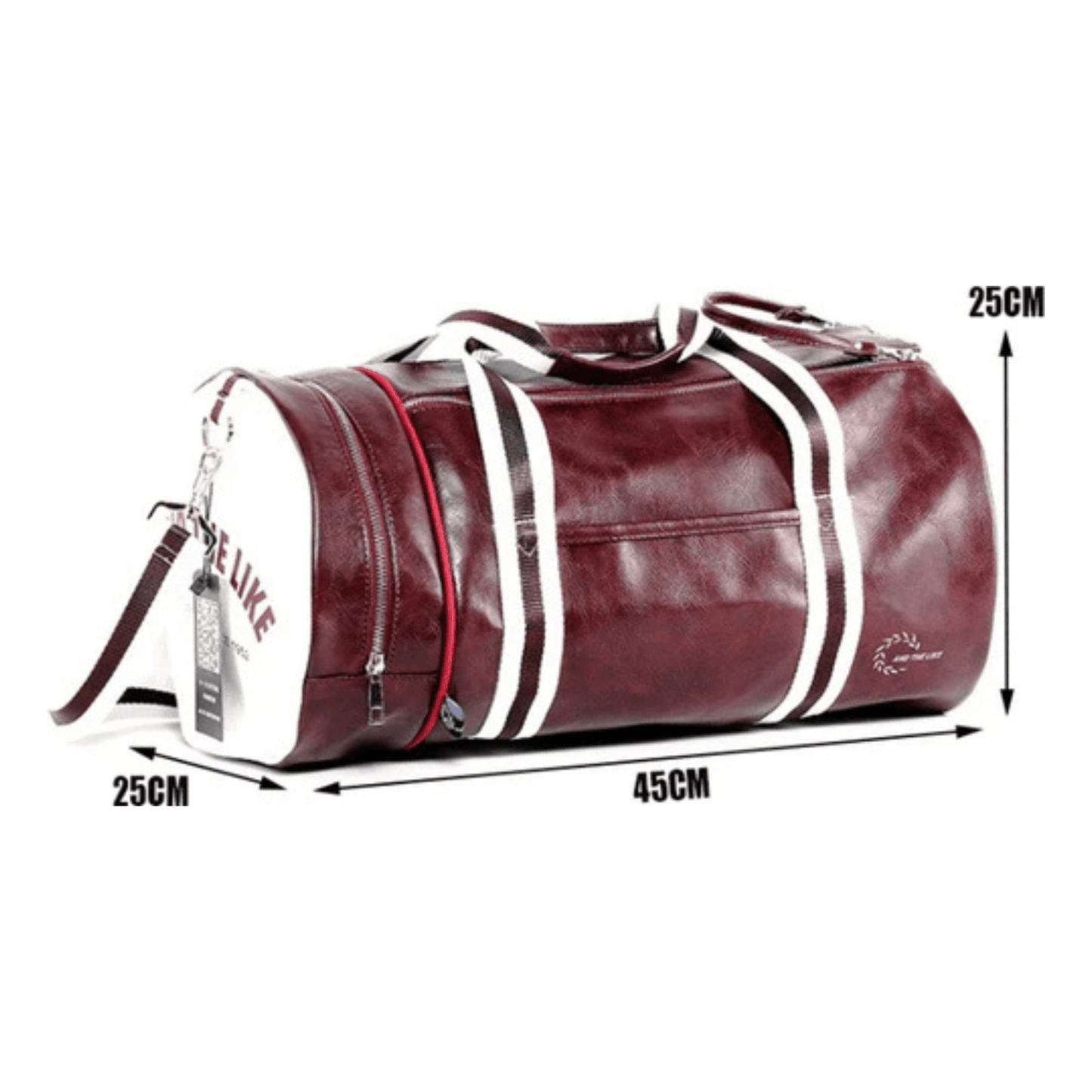 CarryQuest® - Sporttas - Fitness - Gym - Training - Schoenen - Waterdicht - RoodCarryQuestsimple