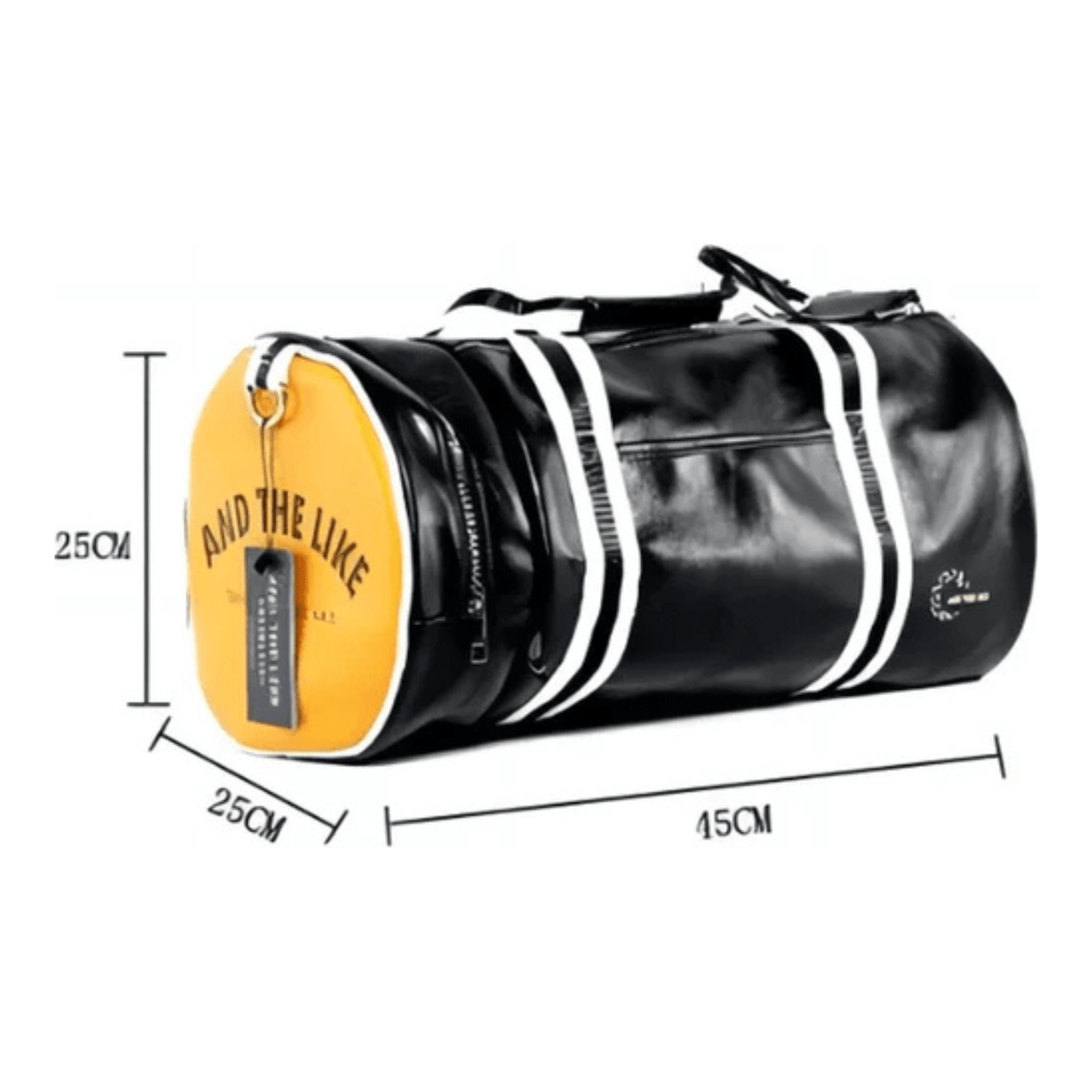 CarryQuest® - Sporttas - Fitness - Gym - Training - Schoenen - Waterdicht - ZwartCarryQuestsimple