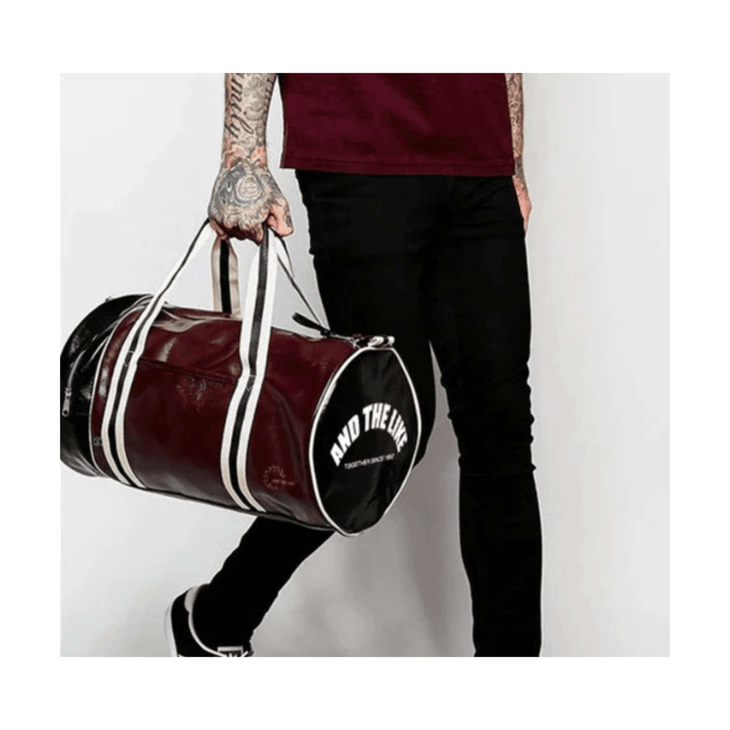 CarryQuest® - Sporttas - Fitness - Gym - Training - Schoenen - Waterdicht - ZwartCarryQuestsimple