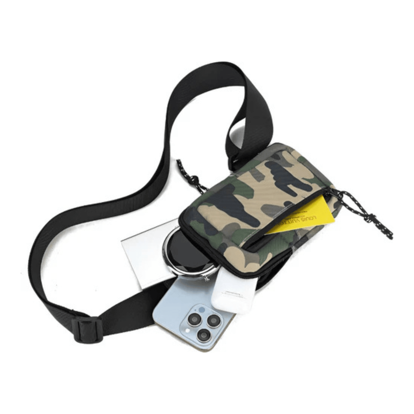 CarryQuest® - Sporttas Mannen Vrouwen - Kruis Schouder Eenvoudige Tas - CamouflageCarryQuestsimple