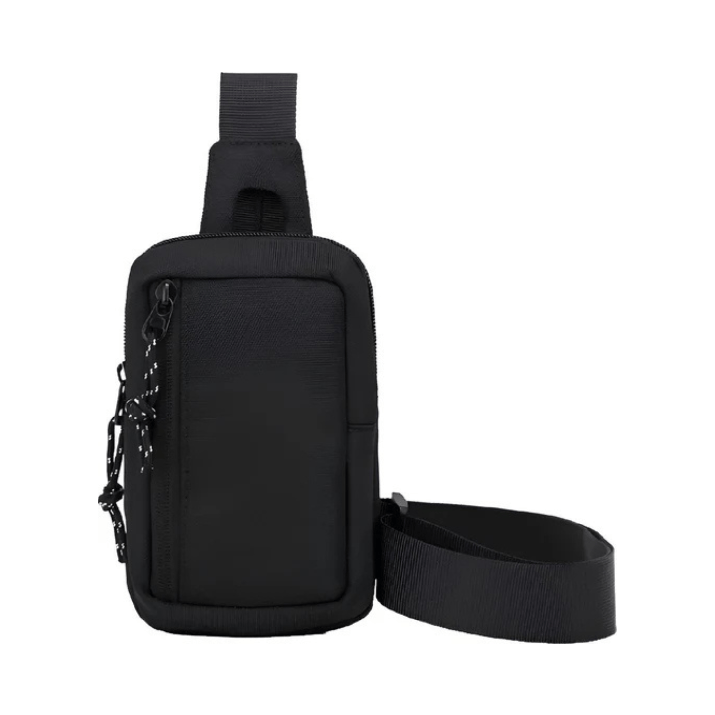 CarryQuest® - Sporttas Mannen Vrouwen - Kruis Schouder Eenvoudige Tas - ZwartCarryQuestsimple
