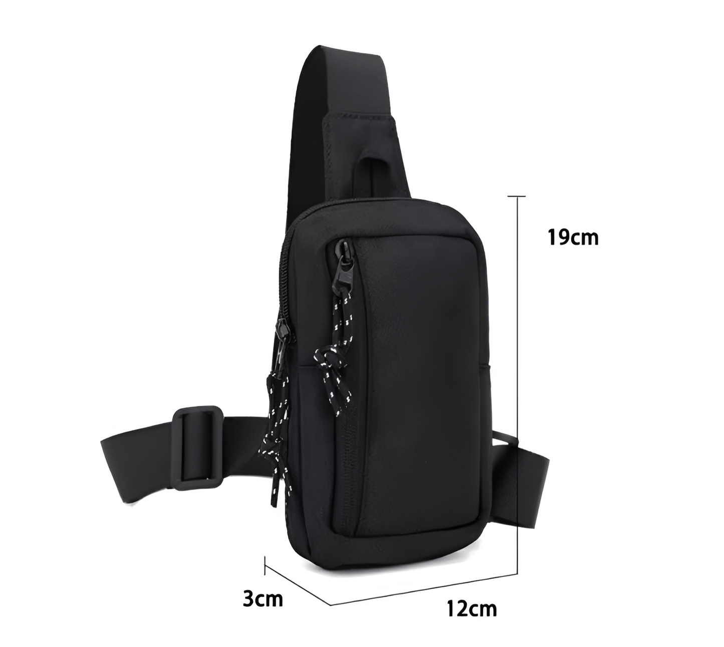 Carryquest® - Sporttas Mannen Vrouwen - Mini Borsttas - Schouder Eenvoudige Tas - Nylon - 4 kleurenCarryQuestSchoudertas Heren