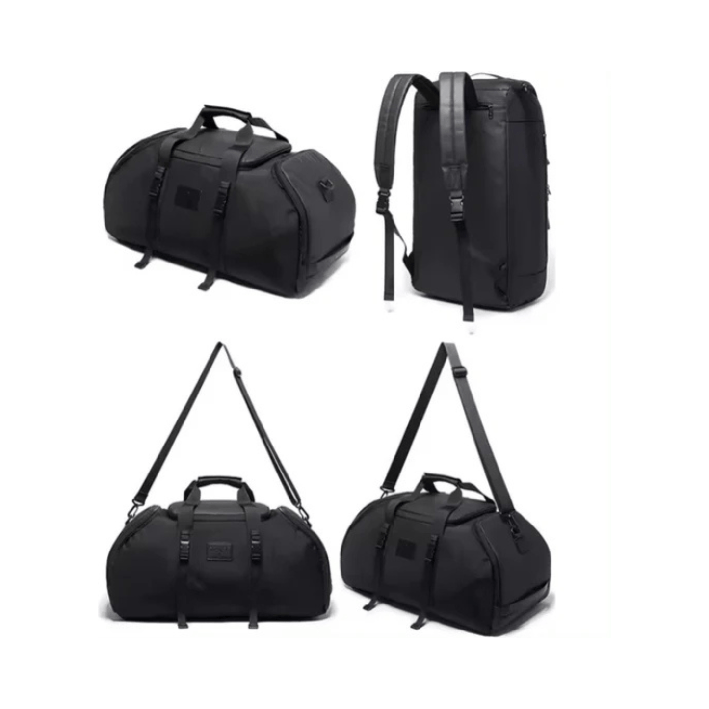 CarryQuest® - Sporttas - Sporttassen - Waterdicht - Oxford - Comfortabel - Ruim - Ritssluitingen - Stijlvol - ZwartCarryQuestsimple
