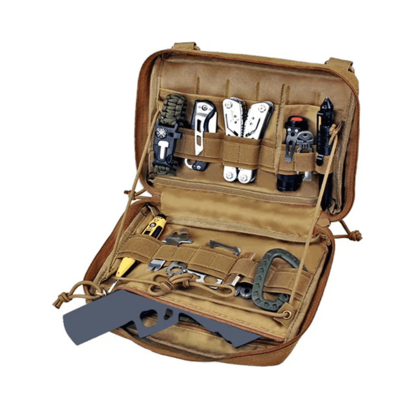 CarryQuest® - Tas - Molle - Outdoor - Klimmen - Wandelen - Trekking - Nylon - GroenCarryQuestsimple