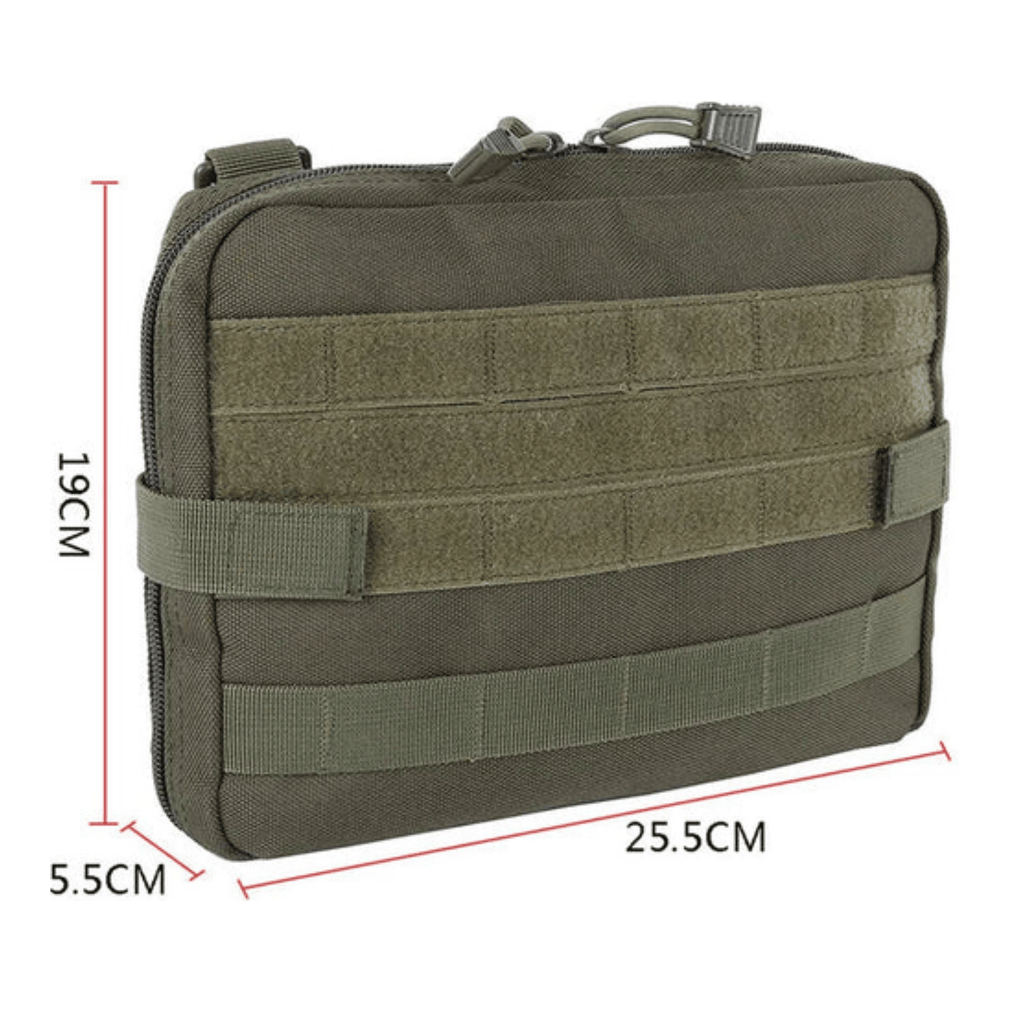 CarryQuest® - Tas - Molle - Outdoor - Klimmen - Wandelen - Trekking - Nylon - GroenCarryQuestsimple