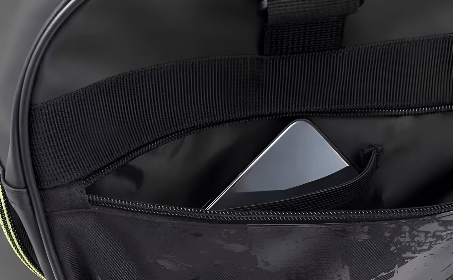 Carryquest® - Tennis Schoudertas - Ruimte voor 2 Rackets + Schoenen + Accessoires - Duurzaam Polyester - Unisex Rugzak - Squash, Tennis, Badminton, PadelCarryQuestSport RugzakTennis