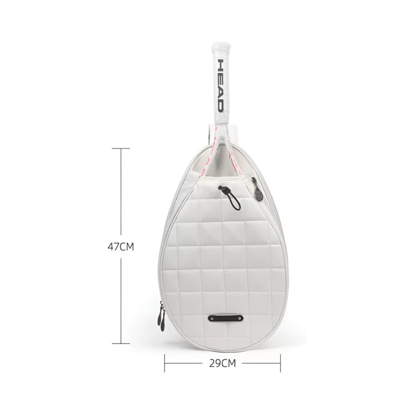 CarryQuest® - Tennistas - Tennis - Sporttas - Racket - Badminton - Tennisracket - Sport - WitCarryQuestsimple
