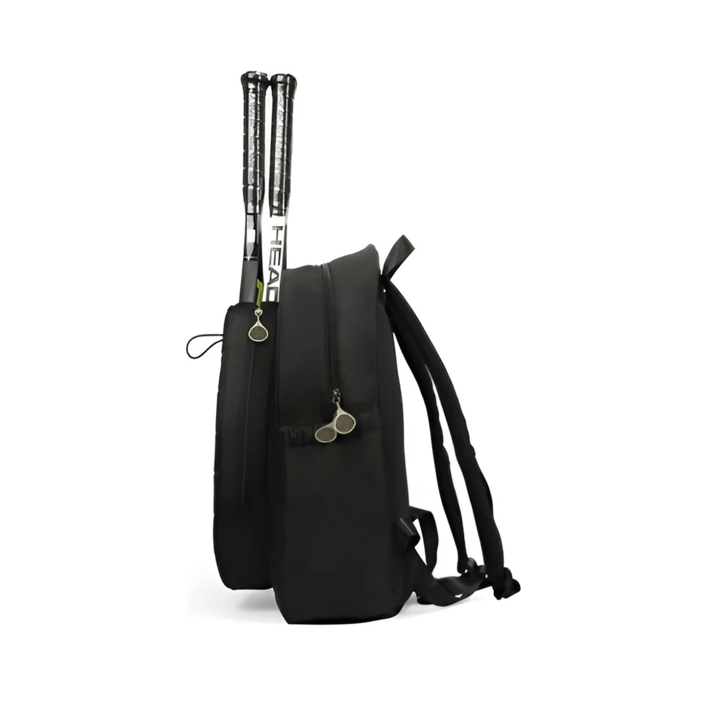 CarryQuest® - Tennistas - Tennisrugzak - Zwart