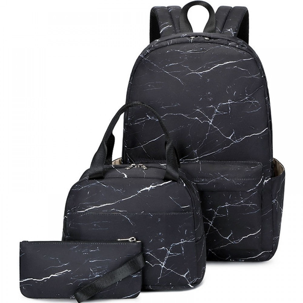 CarryQuest® Trendy Oxford Stoffen Rugzak – L32cm*W16cm*H47cm – Waterbestendig – Perfect voor SchoolCarryQuestSchool RugzakDone