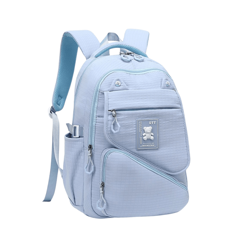 CarryQuest® Trendy Rugzak – Multifunctioneel – School, Reizen & Dagelijks Gebruik – L30cm*W19cm*H44cm – PolyesterCarryQuestSchool RugzakDone