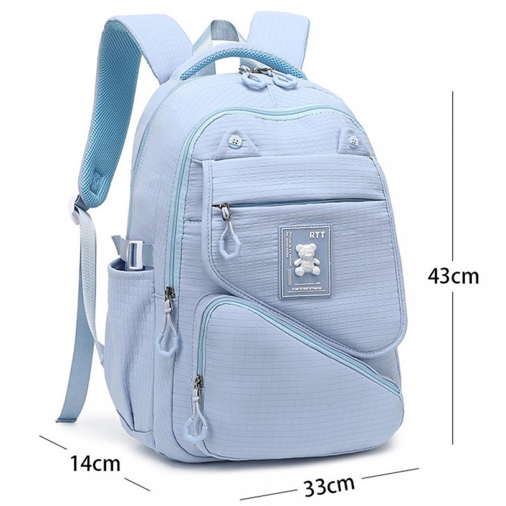 CarryQuest® Trendy Rugzak – Multifunctioneel – School, Reizen & Dagelijks Gebruik – L30cm*W19cm*H44cm – PolyesterCarryQuestSchool RugzakDone