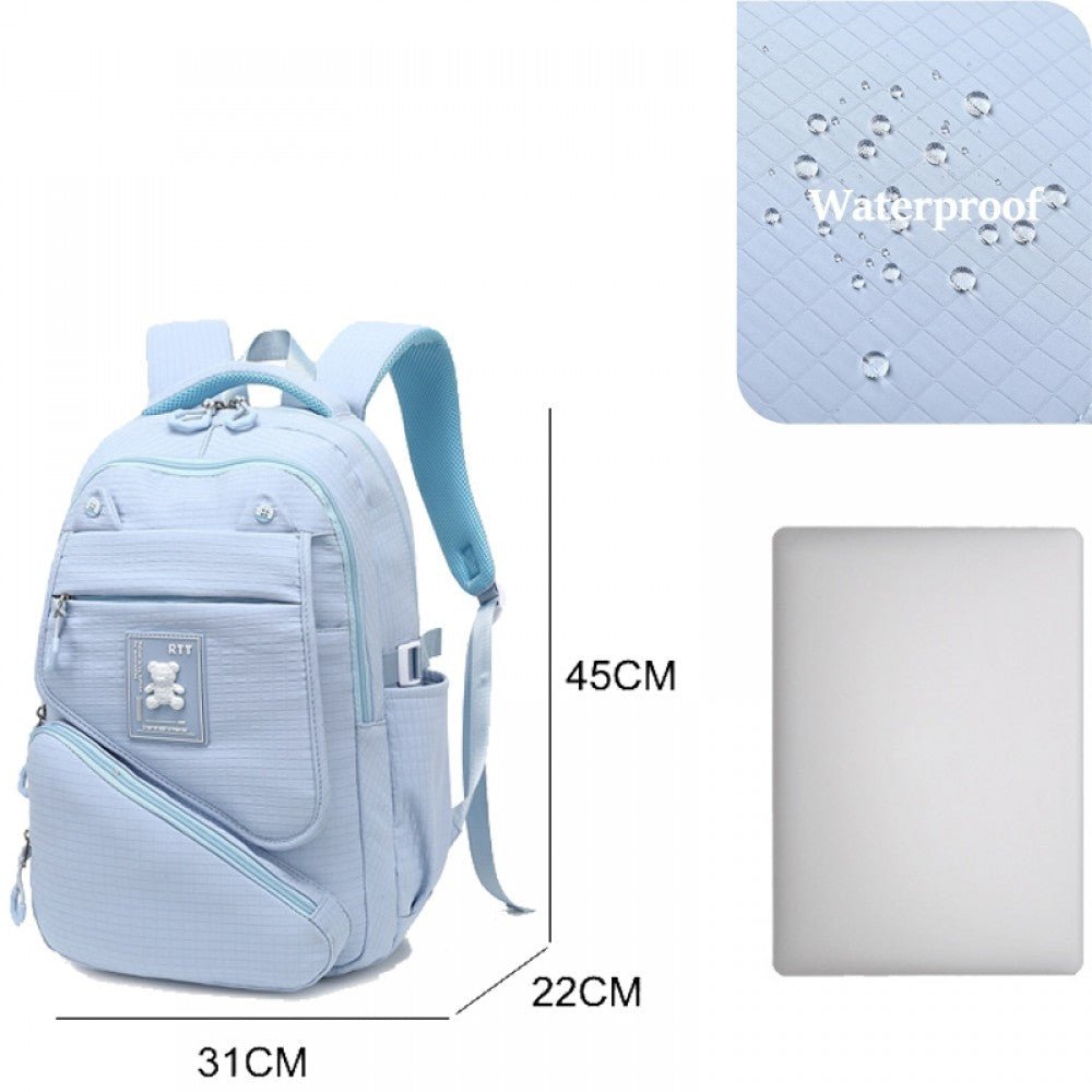 CarryQuest® Trendy Rugzak – Multifunctioneel – School, Reizen & Dagelijks Gebruik – L30cm*W19cm*H44cm – PolyesterCarryQuestSchool RugzakDone