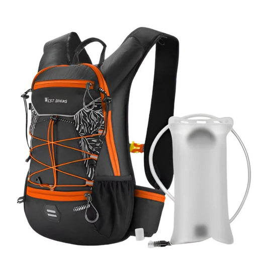 CarryQuest® - Ultralicht 16L Backpack - 2L Knob TPU Water Bag - Waterbestendig - Wandelrugzak - Oranje