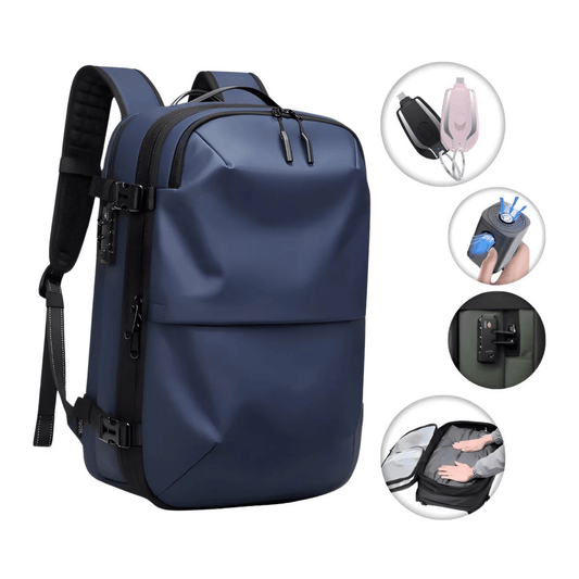 CarryQuest® - Vacuum Rugzak Pro1 - Blauw