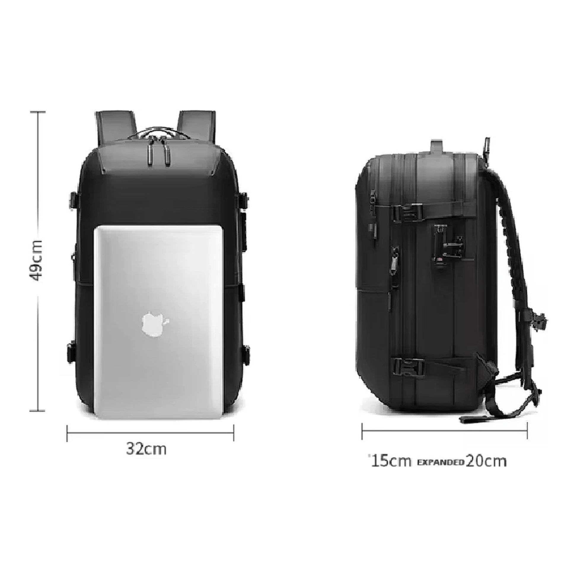 CarryQuest® - Vacuum Rugzak Pro1 - Blauw