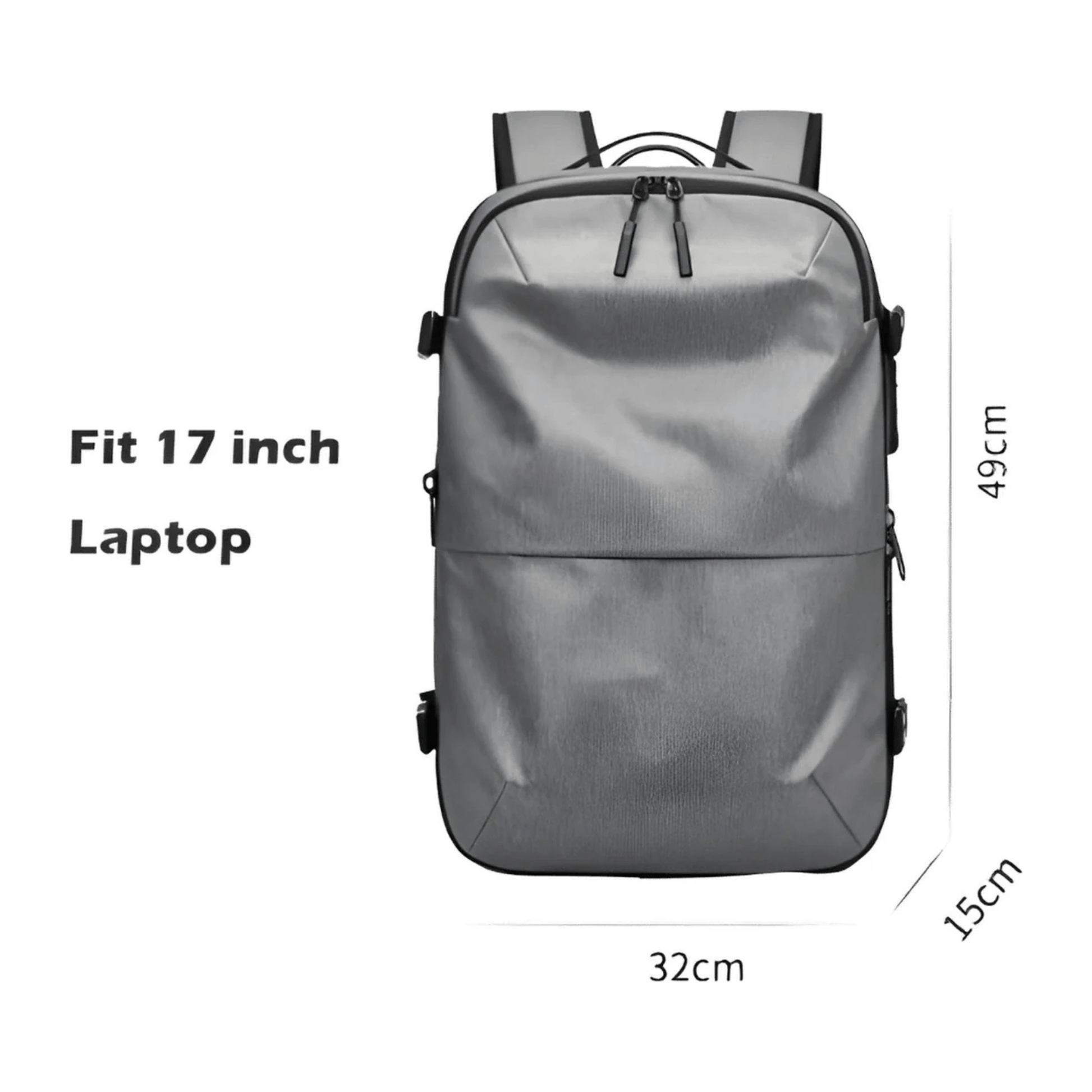 CarryQuest® - Vacuum Rugzak Pro1 - Donker grijs