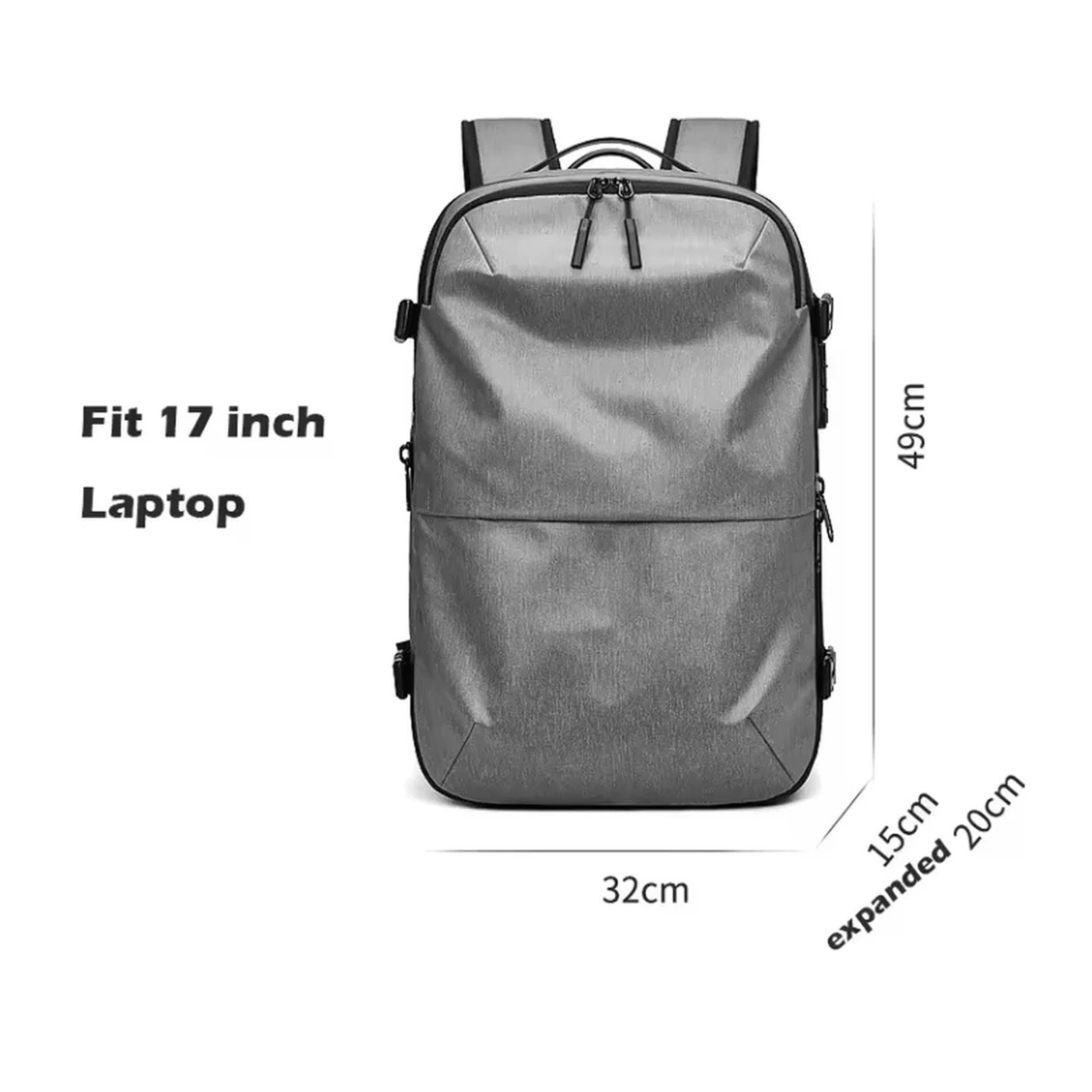 CarryQuest® - Vacuum Rugzak Pro1 - Grijs