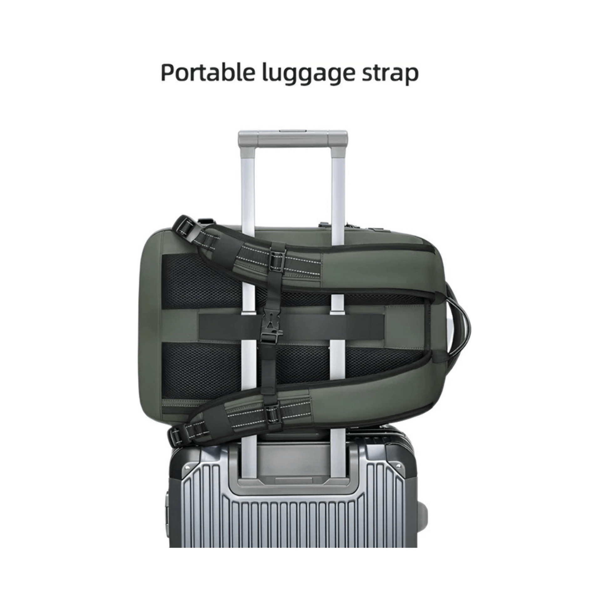 CarryQuest® - Vacuum Rugzak Pro1 - Inclusief Pomp - Groen
