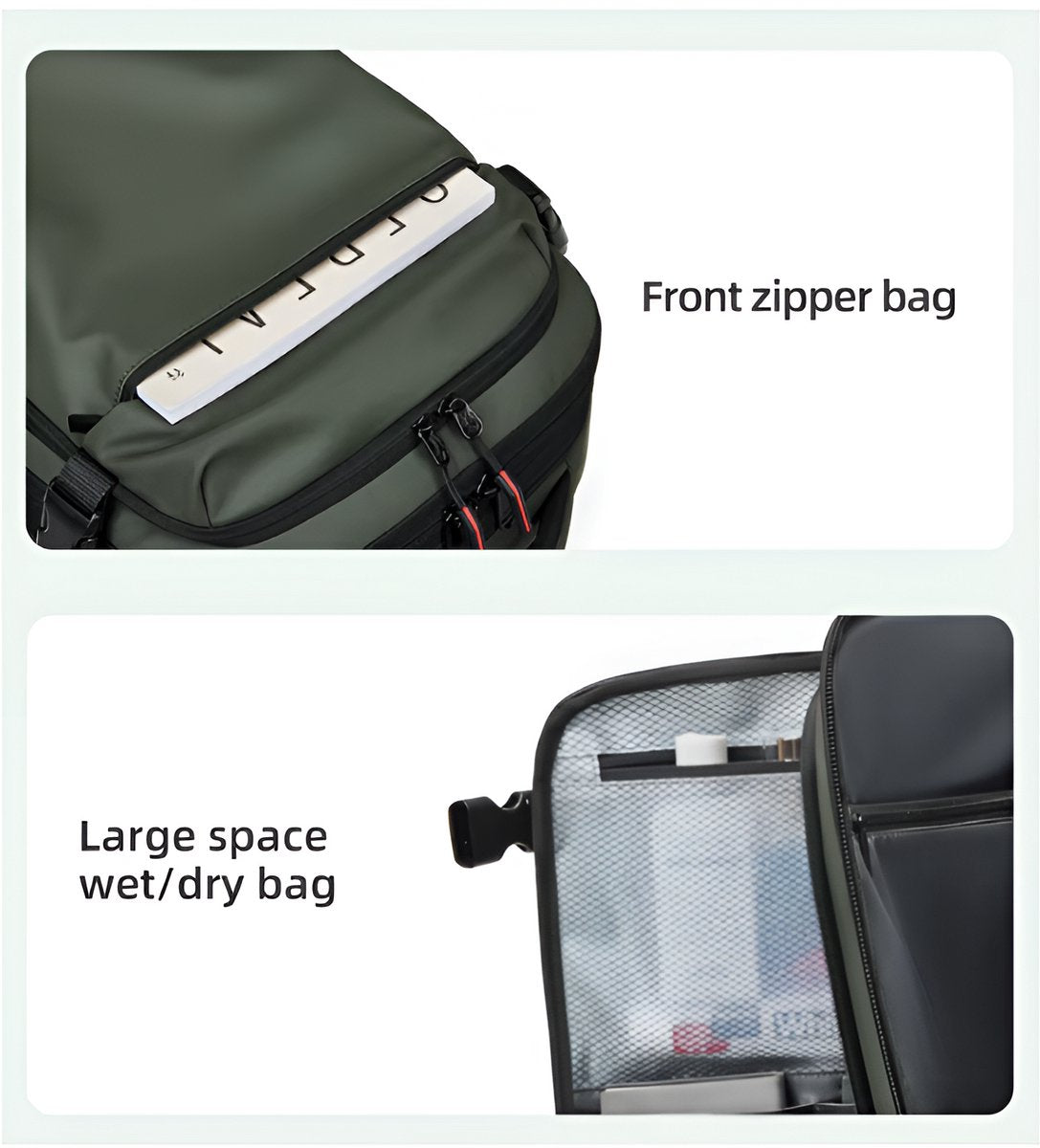 CarryQuest® - Vacuum Rugzak Pro2 - Inclusief Pomp - Groen