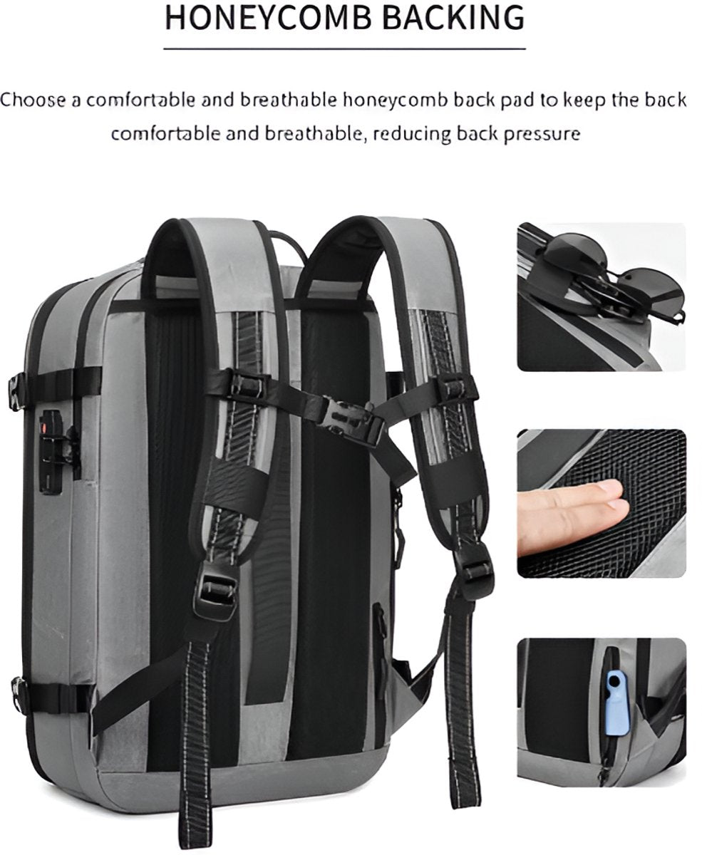 CarryQuest® - Vacuum Rugzak Pro2 - Inclusief Pomp - ZwartCarryQuestsimple