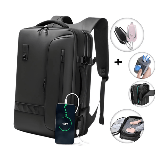 CarryQuest® - Vacuum Rugzak - RZ/TX Pro - incl. Draadloze Pomp