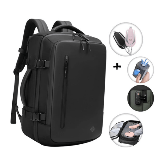 CarryQuest® - Vacuum Rugzak RZ/TX - Incl. Pomp - Zwart