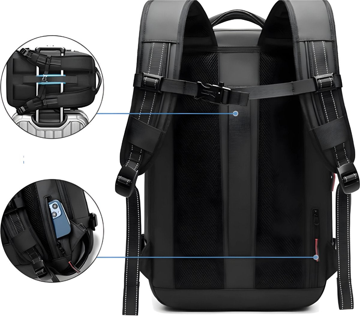 CarryQuest® - Vacuum Rugzak Zen - GrijsCarryQuestsimple