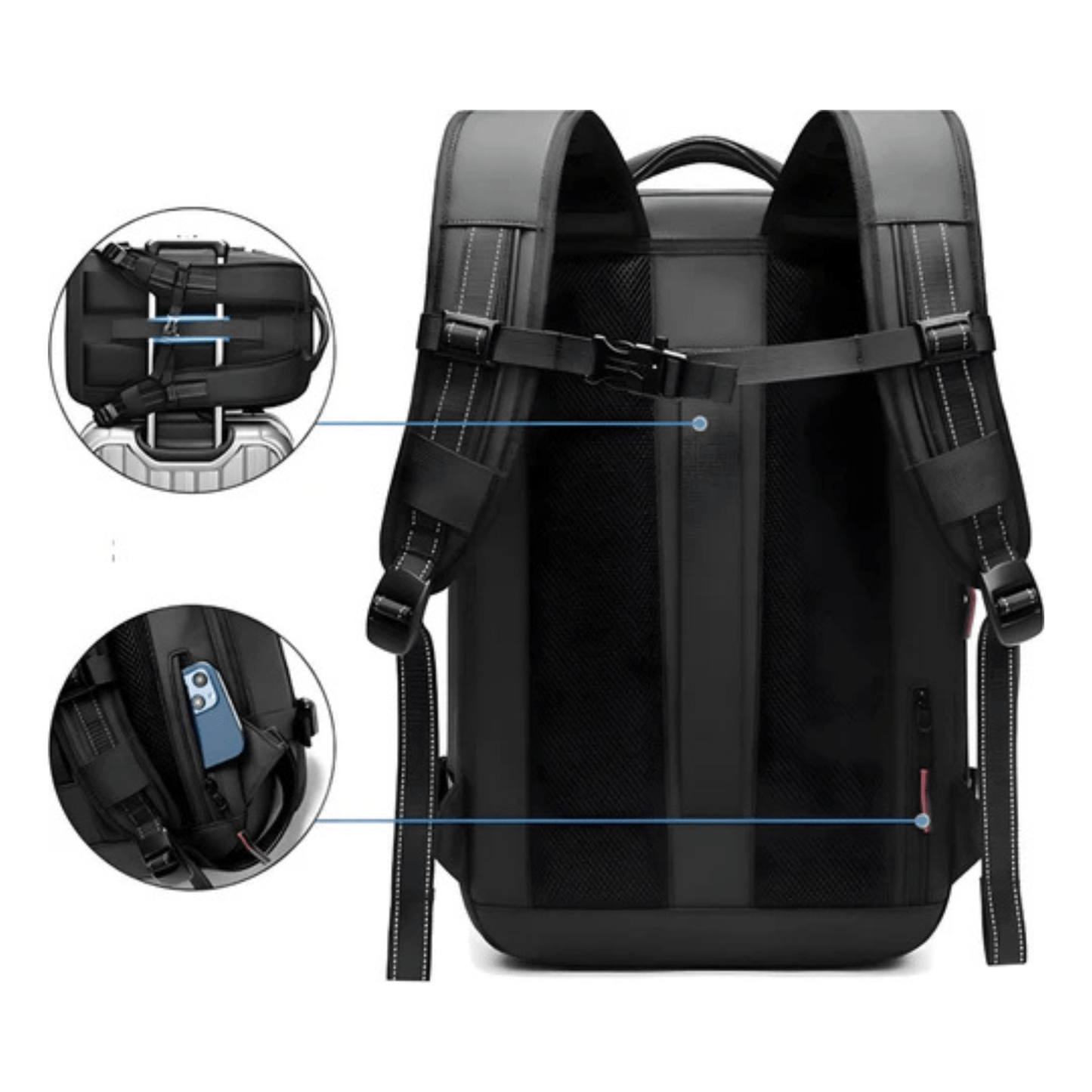 CarryQuest® - Vacuum Rugzak Zen - Incl. Pomp - GrijsCarryQuestsimple