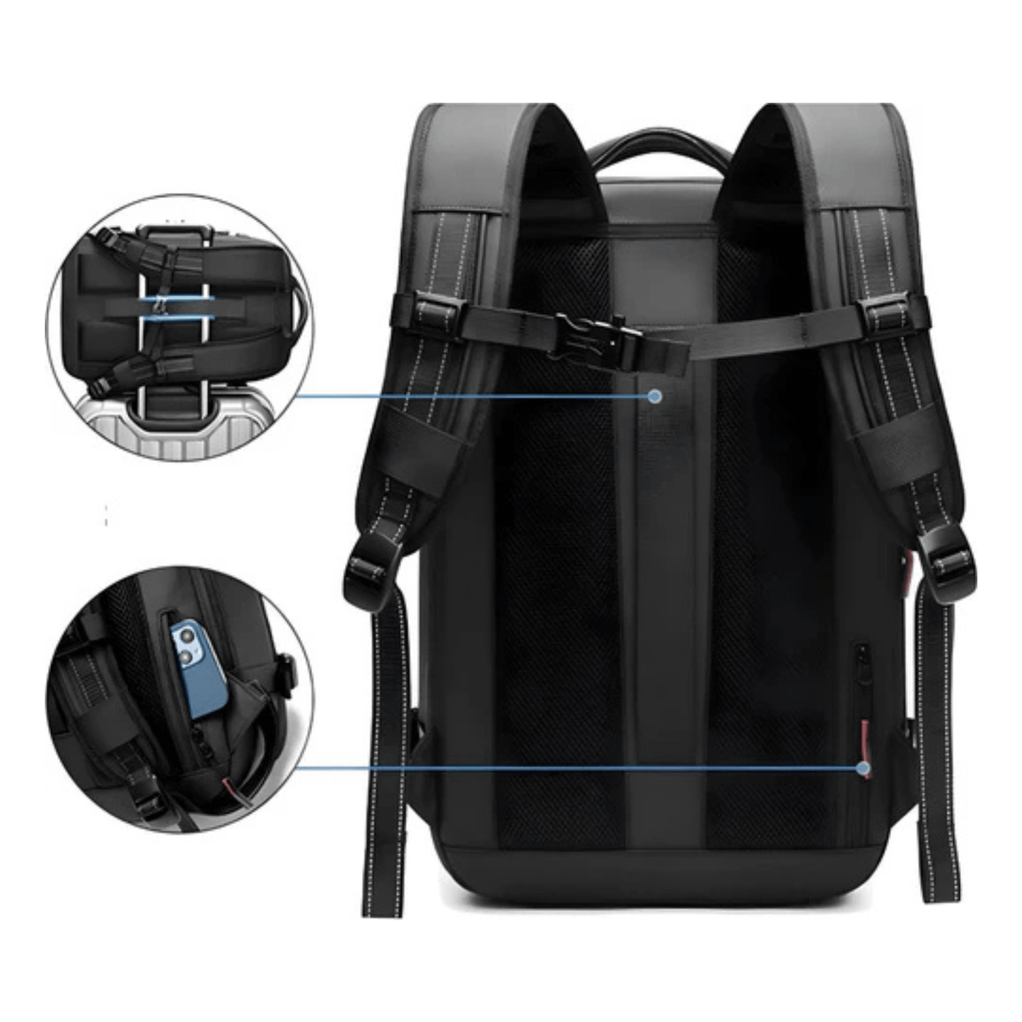 CarryQuest® - Vacuum Rugzak Zen - Incl. Pomp - Groen