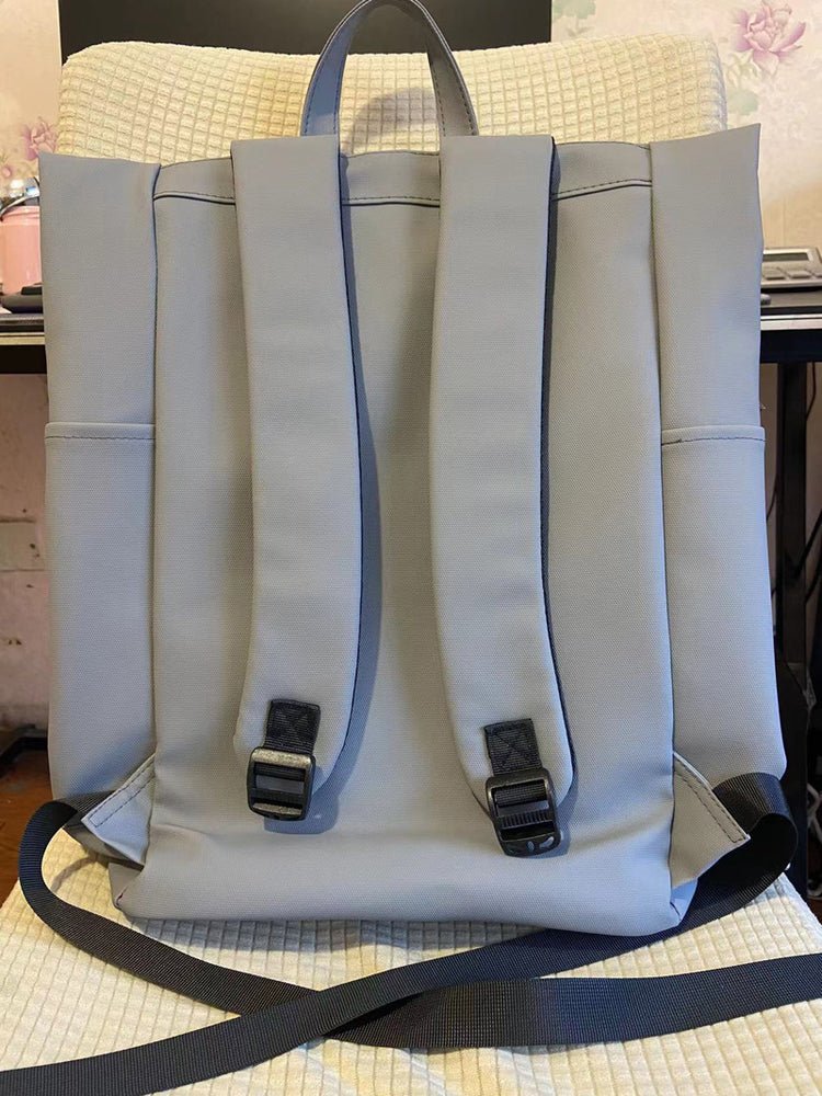 CarryQuest® Vrouwen Leren Roll Top Reistas Rugzak - 20 - 35L - Waterdicht - Stijlvol & FunctioneelCarryQuest®simpleNiet Klaar