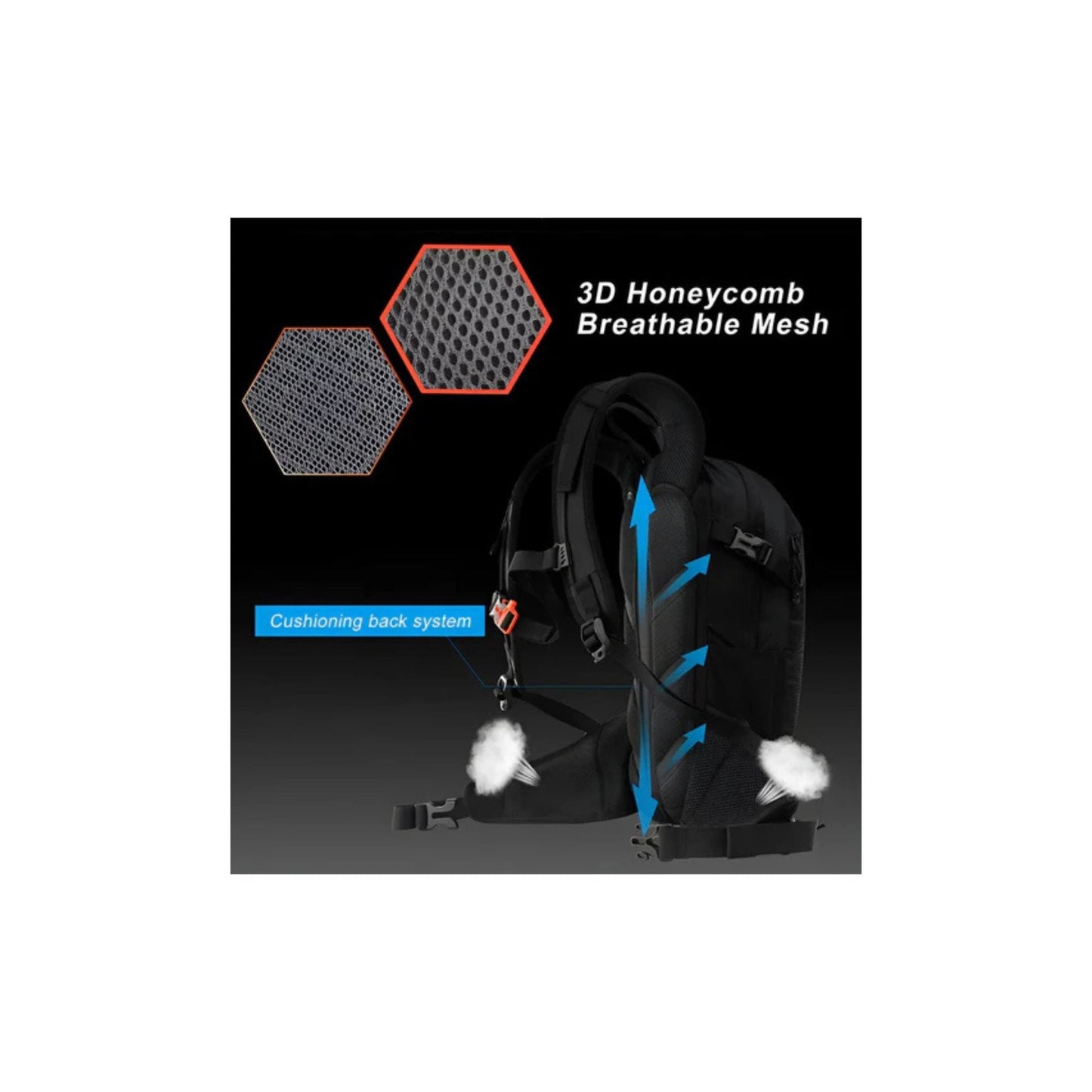 CarryQuest® - Wandel Rugzak 12L - Waterdicht - Backpack Fietsen - Waterzak - ZwartCarryQuestsimple