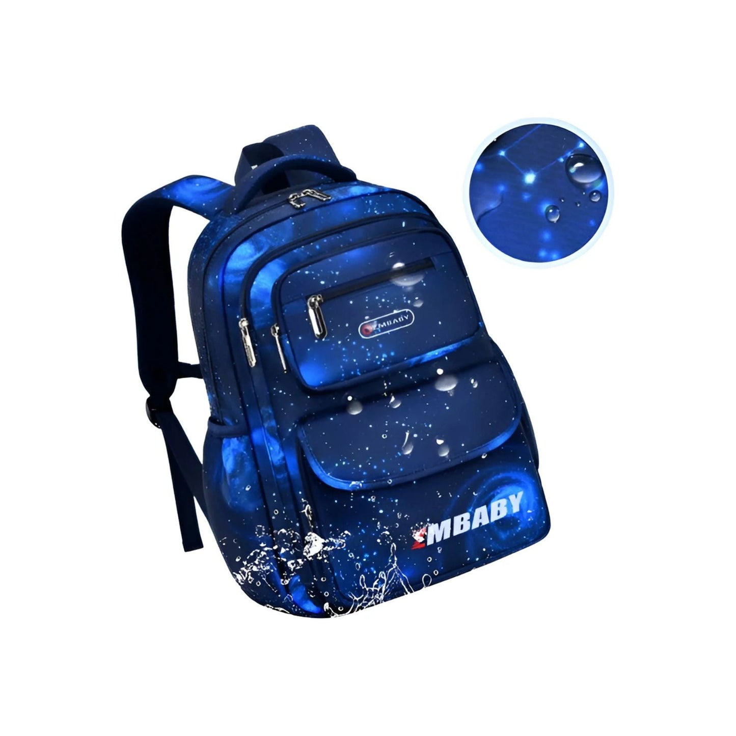 CarryQuest® - Waterdicht Schooltas - Lichtgewicht - Basisschool Rugzak - Donker BlauwCarryQuestsimple
