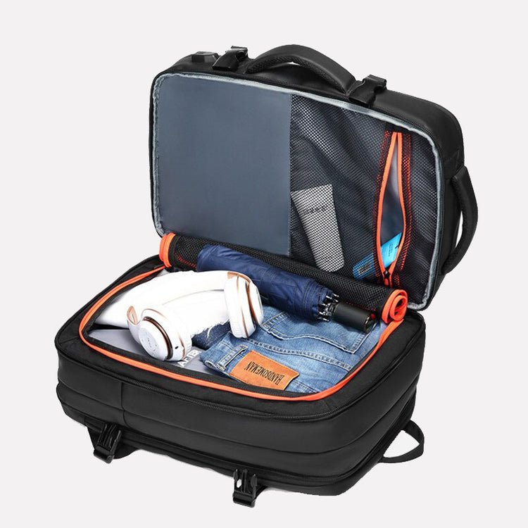 CarryQuest® Waterdichte Anti - Diefstal Laptop Rugzak - 35 Liter - 15,6 Inch - ZwartCarryQuest®simpleNiet Klaar