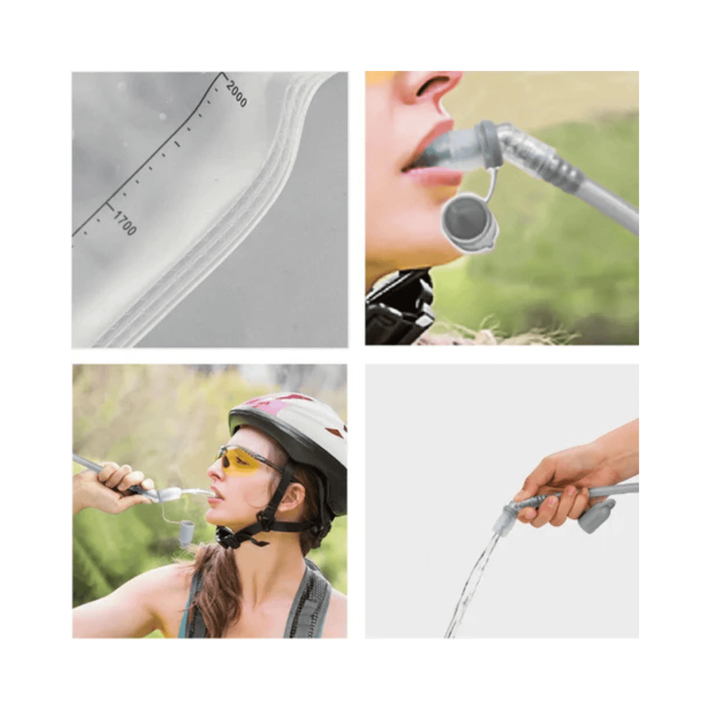 CarryQuest® - Waterdichte - Fietsrugzak - 10 Liter - Waterzak - Backpacks - Sport - Wandelen - WitCarryQuestsimple