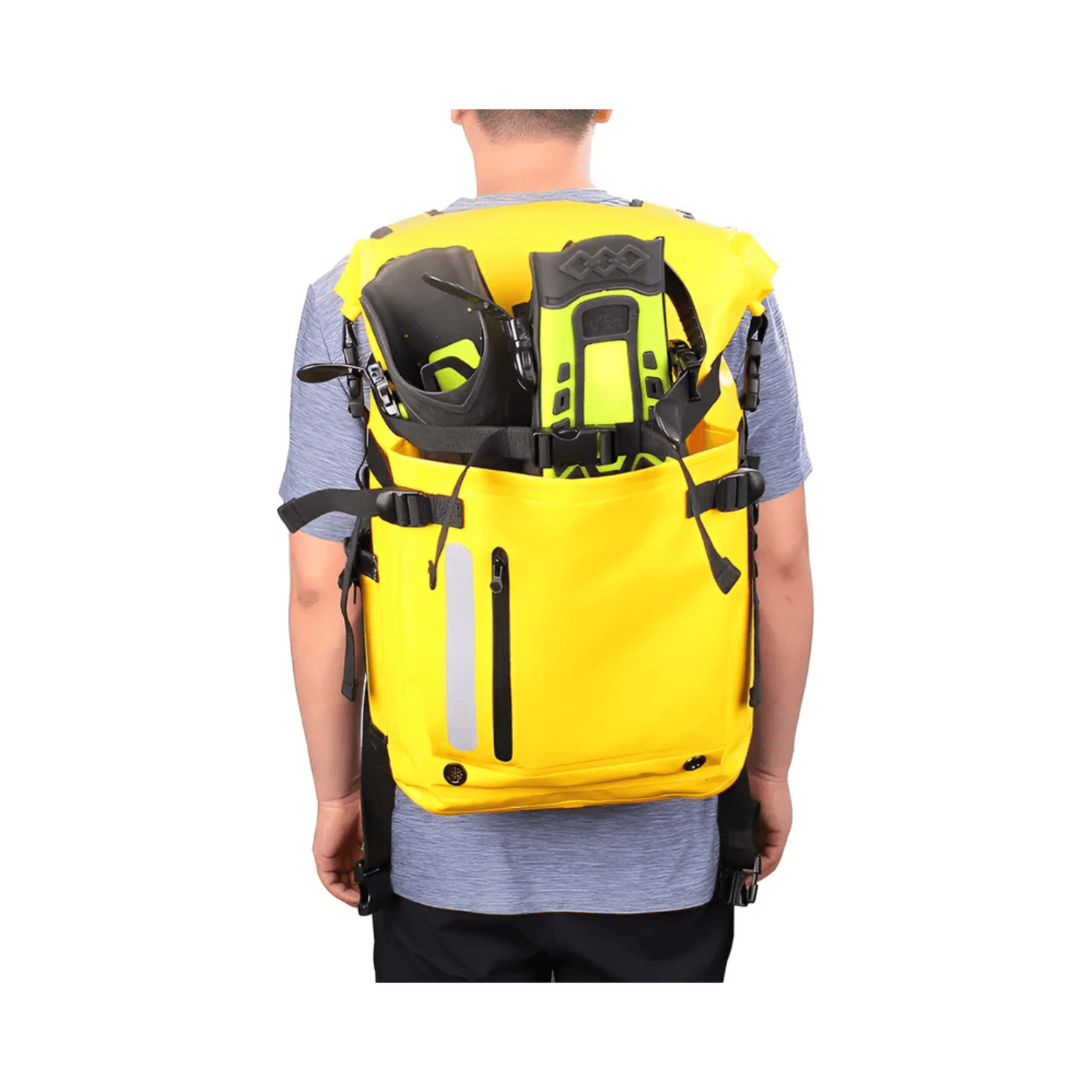 CarryQuest® - Waterdichte Rugzak - 30L Dry Bag voor Duikuitrusting - Unisex - 500D PVC - ZwartCarryQuestsimple