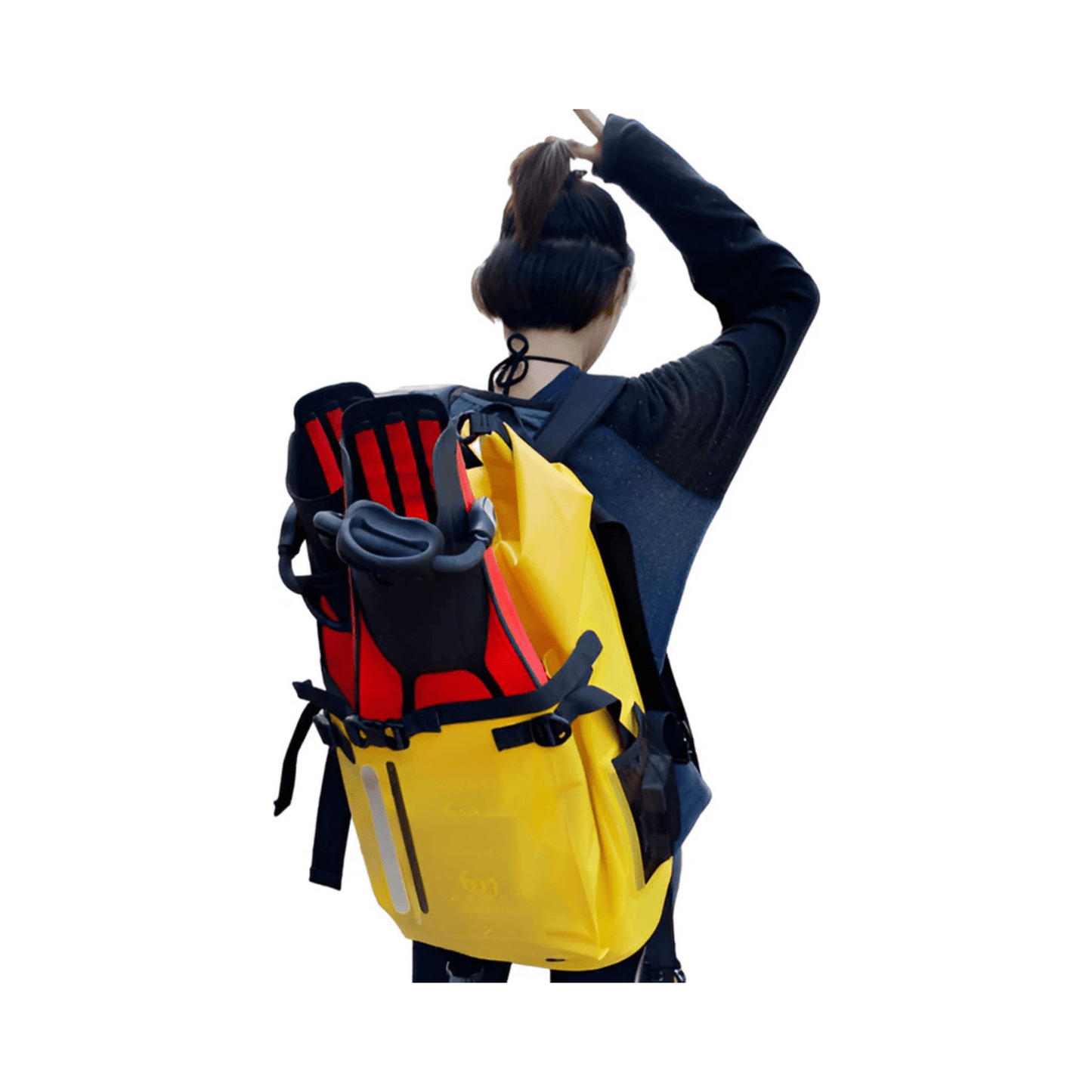CarryQuest® - Waterdichte Rugzak - 30L Dry Bag voor Duikuitrusting - Unisex - 500D PVC - ZwartCarryQuestsimple